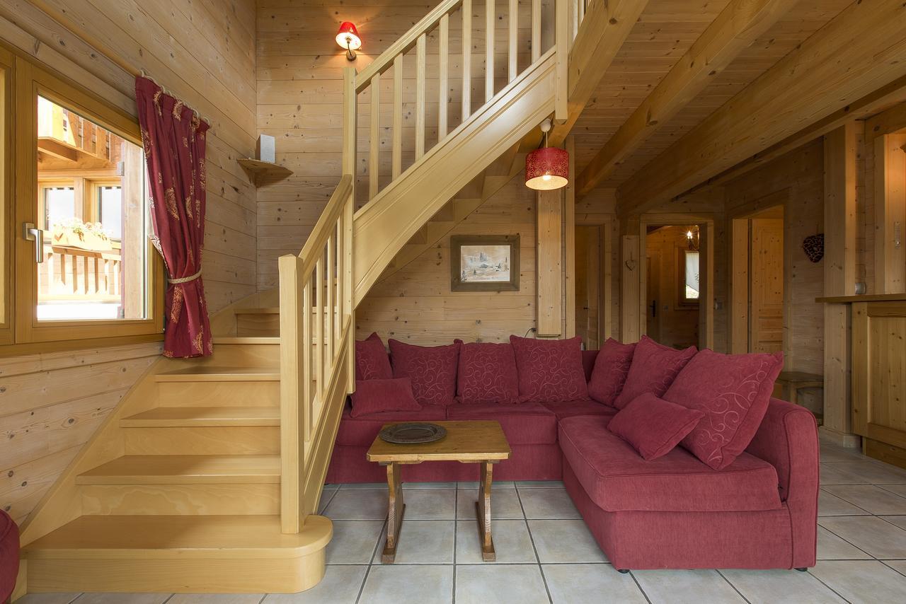 Les Chalets Du Danay Saint-Jean-de-Sixt Exteriör bild